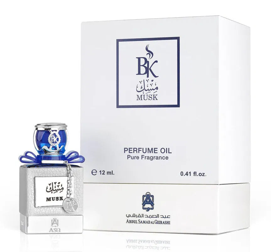 Blue Kenam Musk 12ml Perfume Oil Pure Fragrance by Abdul Samad Al Qurashi