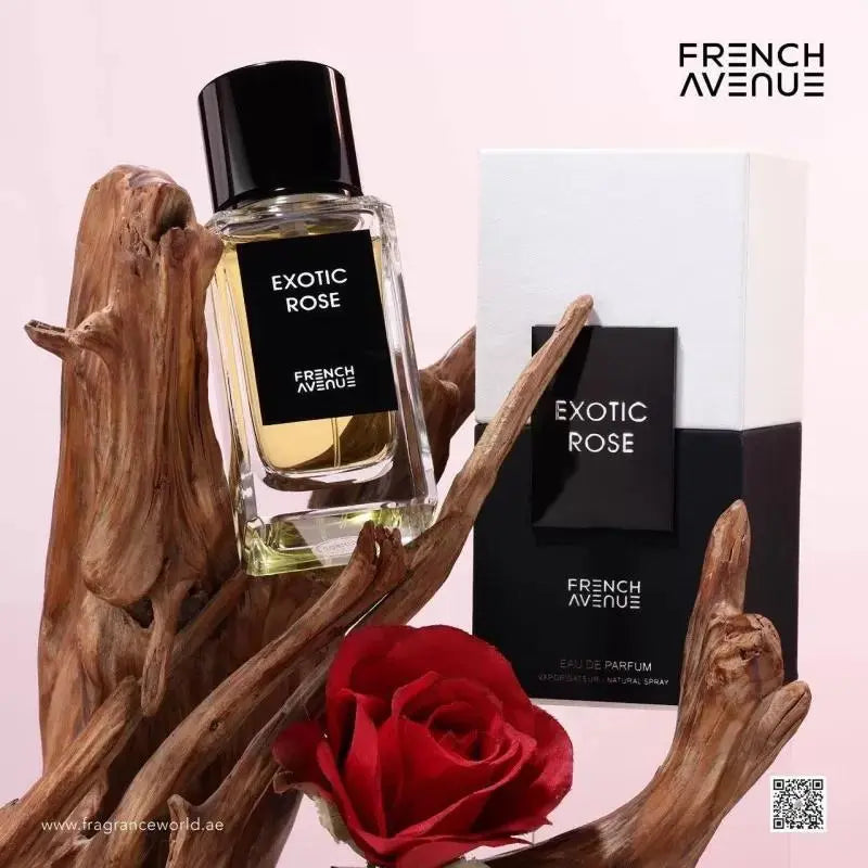Exotic Rose 100ml Eau De Parfum French Avenue by Fragrance World