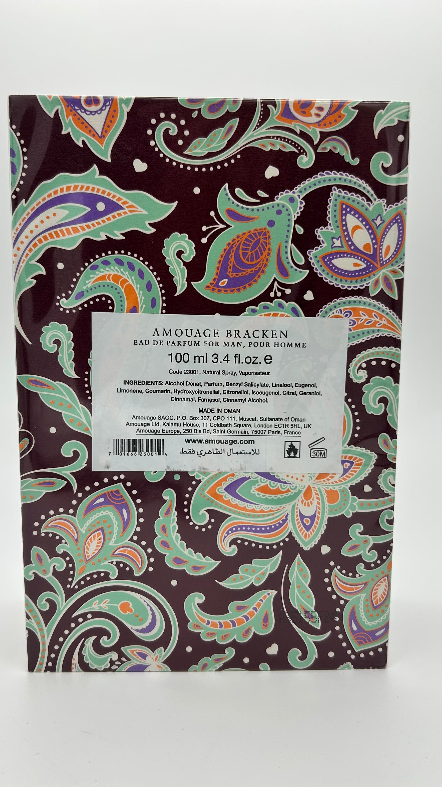 Amouage Bracken for Man 100ml EDP Pour Homme