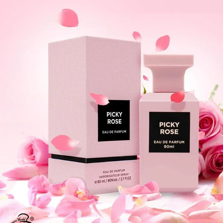 Picky Rose 80ml Eau De Parfum French Avenue by Fragrance World