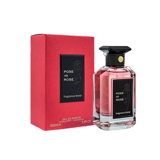 Pose as Rose 100ml Eau De Parfum by Fragrance World
