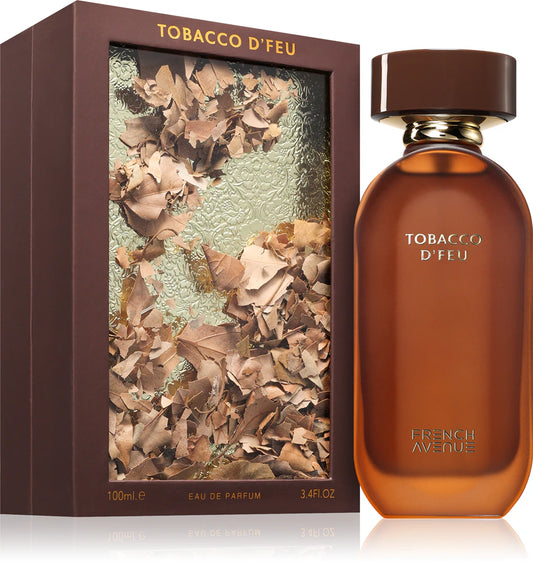 Tobacco D'Feu 100ml Eau De Parfum French Avenue by Fragrance World