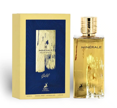 Maison Alhambra Minerale Gold for Unisex 100ml utopia note
